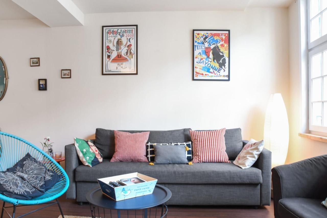 Apartament Charming Flat In A Calm Street At The Historic Heart Of Bayonne - Welkeys Zewnętrze zdjęcie